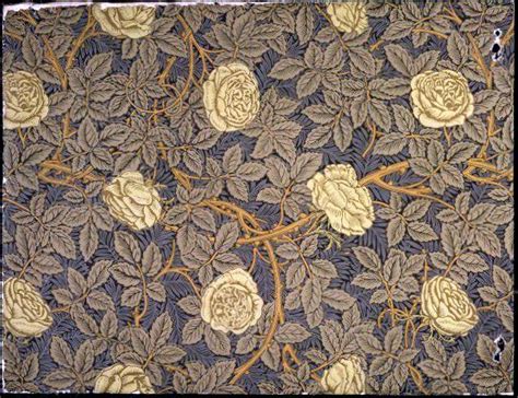 Yellow Roses Wallpaper By William Morris 1877 V And A Museum William