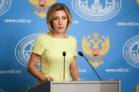 Maria Zakharova Enlarged Blogging Photos