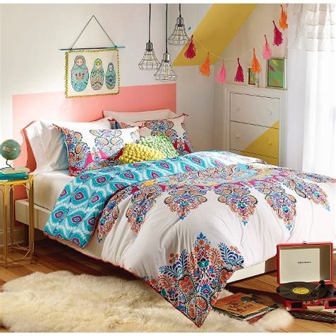 Get the best deals on target bedding sheets. Blueπnk Gypsy Rose Medallion Reversible Comforter Set ...