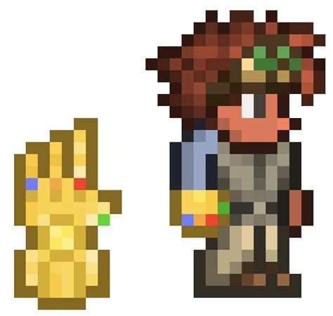 I Created A Sprite For The Infinity Gauntlet Rterraria