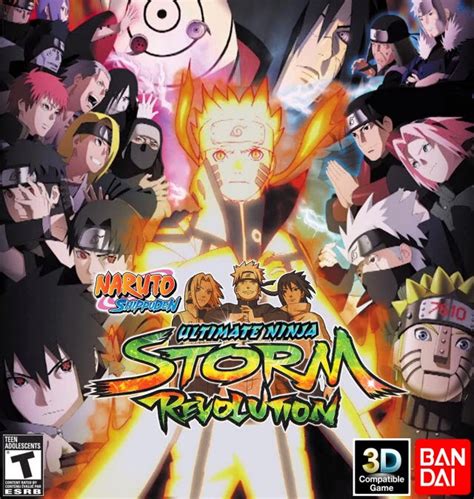 Naruto Shippuden Ultimate Ninja Storm Revolution Codex 68 Gb Oka 4 Anime