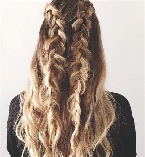 Loose French Braids Hair Styles Braided Hairstyles Hair Inspiration