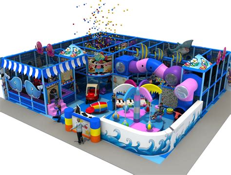 2018 Children Indoor Amusement Park Soft Playground Equipment With Ball