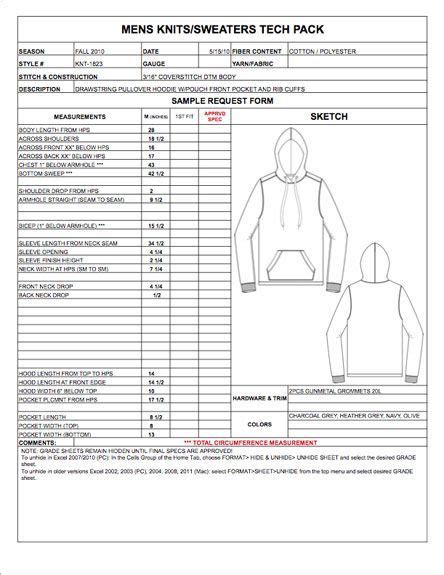 Spec Sheet Template Fashion Sketch Template Fashion Design Template