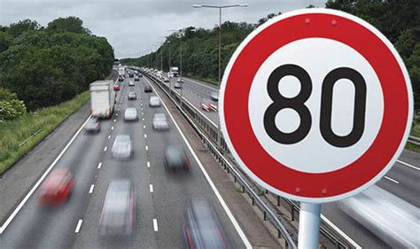 Motorway Speed Limits Could Rise To 80mph In The Uk But There Is One