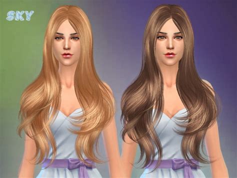 The Sims Resource Hairstyle 254 By Skysims Sims 4 Hairs