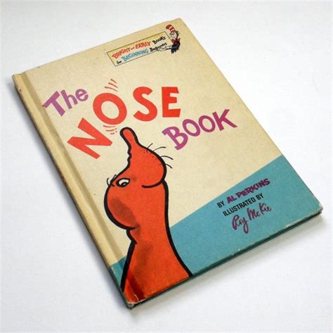 The Nose Book By Al Perkins 1970 A Bright And Early Dr Etsy