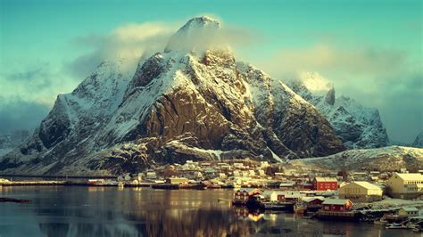 Small Fishing Village In Norway Reine 4k Ultrahd