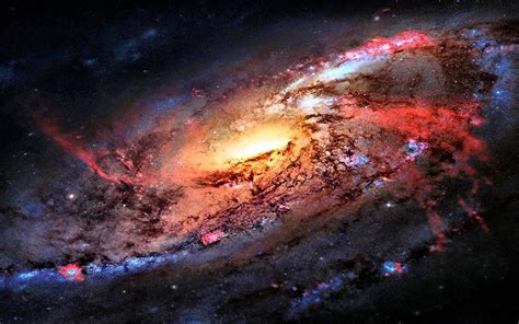 Fondos De Pantalla Nebulosa En El Espacio Galaxia Сosmos Descargar Imagenes