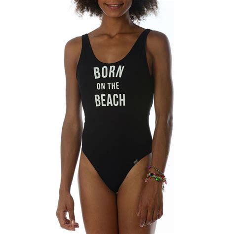 Mais convient à un grand 34 rembouré au niveau de l. Maillot de bain une pièce noir Banana Moon - Lemon Curve