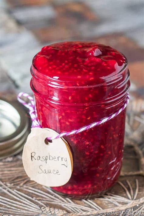 Use Frozen Or Fresh Raspberries To Make This Easy Raspberry Sauce Perfect For Cheesecakes Ice
