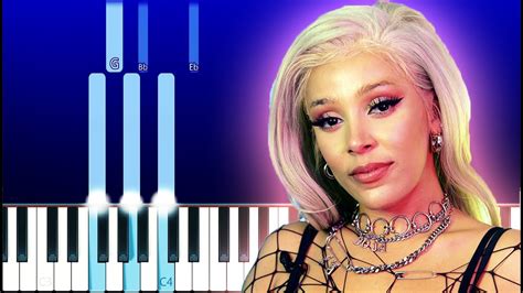 Doja Cat Say So Piano Tutorial Youtube