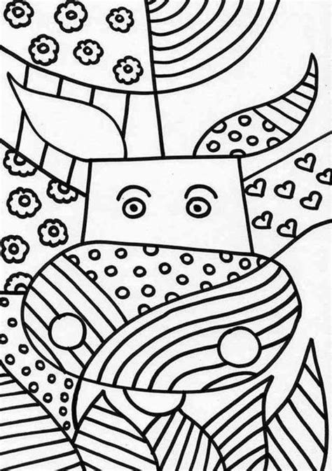 Romero Britto Para Colorir Colouring Pages Adult Coloring Pages Images And Photos Finder