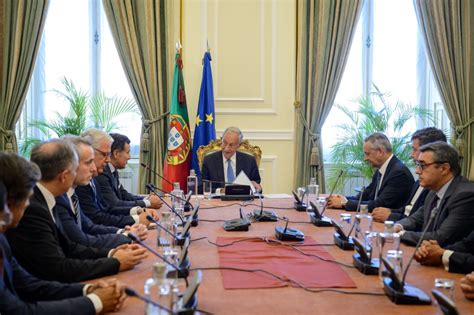 Presidente Da República Recebe Os Conselheiros De Portugal No Mundo E O Conselho Consultivo No