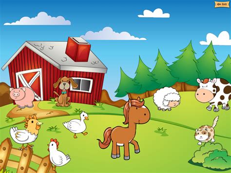 Resultado De Imagen Para Farm Scene Wallpaper For Kids Arreglo D