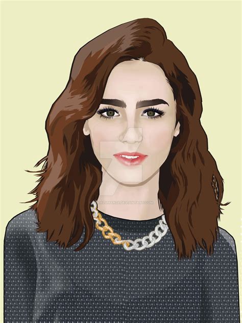 Lily Collins By Paraluman28 On Deviantart
