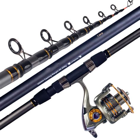 Fishing Rod And Reel Combos Portable Telescopic Fishing Rod With