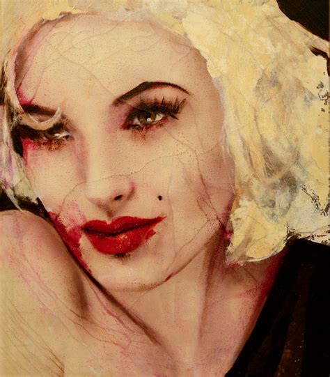 Marilyn Portretschilderijen Vrouw Portret Schilderij