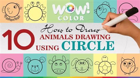 Talk to us about it in the comments below, and share with your friends to see what they think! Colouring Pages: How To Draw 10 Animals Drawing Using ...
