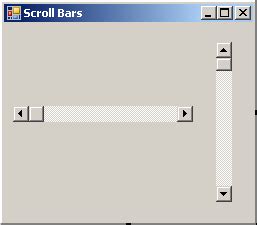 Windows Controls The Scroll Bars