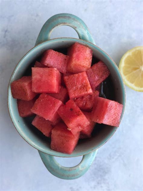 Watermelon With Chile Lime And Salt