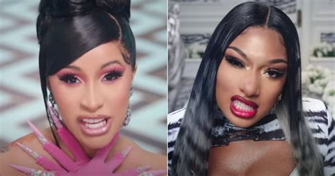 Cardi b and megan thee stallion perform wap at the grammys, their first televised performance of the song. CARDI B retorna ao cenário fonográfico (FEAT. MEGAN THEE ...