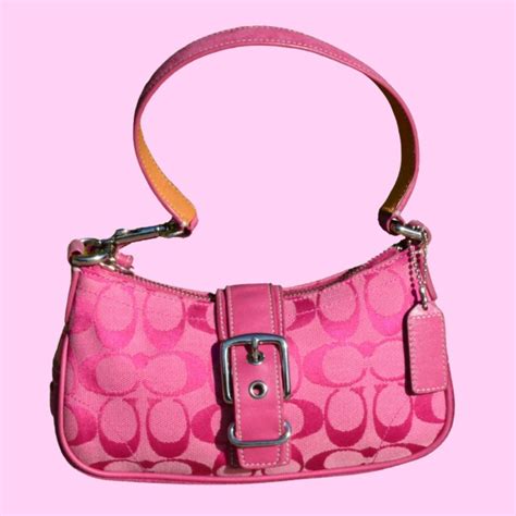 Pink Coach Purse Id