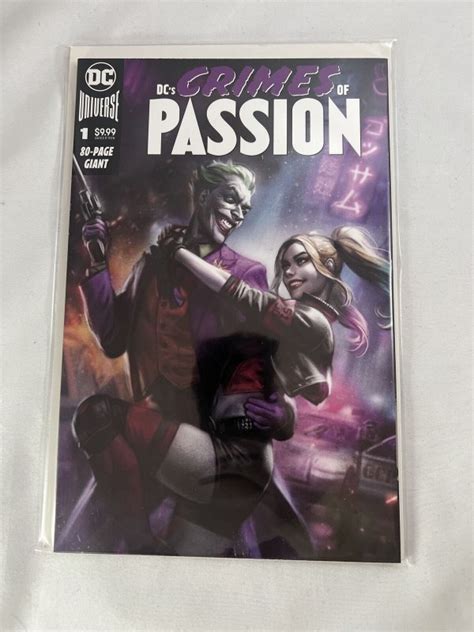 Crimes Of Passion 1 Ian Macdonald Exclusive Harley Quinn And Joker Variant Gemini Comic Books