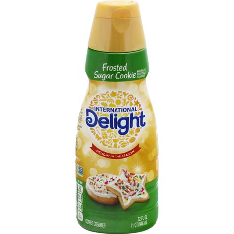 International Delight Coffee Creamer Frosted Sugar Cookie Dairy