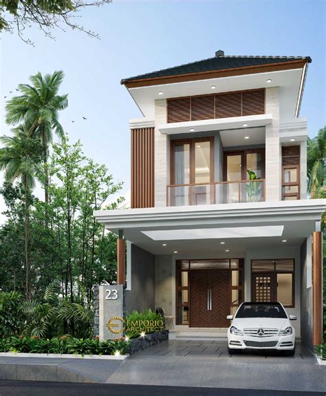 Contoh gambar desain desain rumah minimalis 2 lantai ala jepang. 5 Desain Rumah Minimalis Terbaik Pada Lebar Lahan 6 Meter