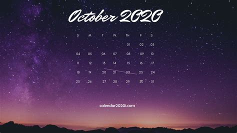 Calendar 2020 Wallpapers Wallpaper Cave