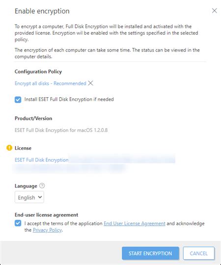 Habilitar El Asistente De Cifrado Eset Full Disk Encryption Ayuda
