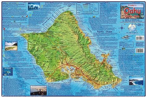 Oahu Road Maps Detailed Travel Tourist Driving