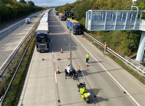 Operation Stack In Place On M20 As Calais Strikes Impact Dover Ferries