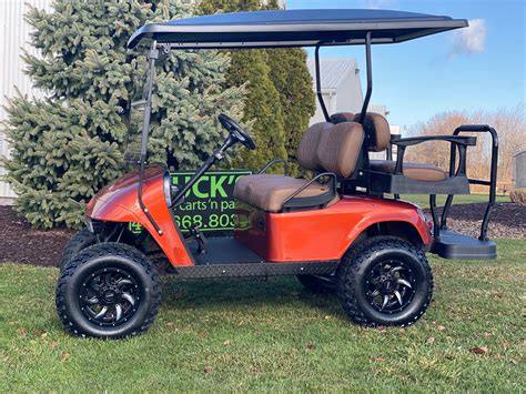 Ezgo Txt Custom Lifted Four Passenger Electric Golf Cart Chucks