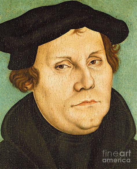 Martin Luther Painting By Lucas The Elder Cranach Pixels
