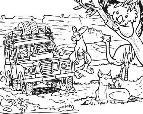 Https://techalive.net/coloring Page/australian Animals Kids Coloring Pages