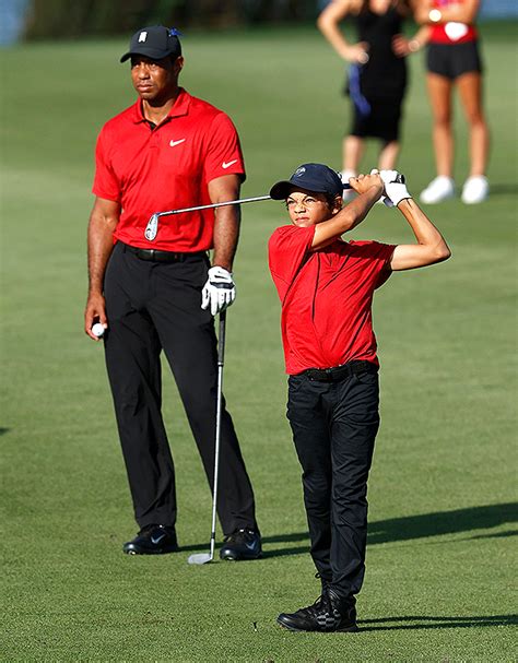 Tiger Woods Plans To Golf With Son Charlie Despite Foot Injuries