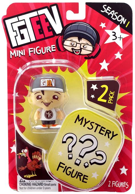 Fgteev Season 1 Mike Mystery Action Figure 2 Pack Bonkers Toy Co Toywiz