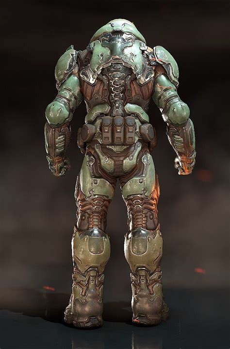 John Romero Sci Fi Armor Doom 2016 Metal Gear Series Doom Game