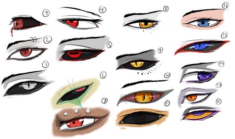 The antagonist or the main villain is usually the direct opposite of the protagonist. Evil Male Anime Eyes