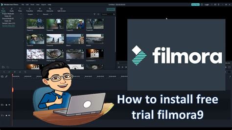 How To Download And Install Free Trial Filmora9 Youtube