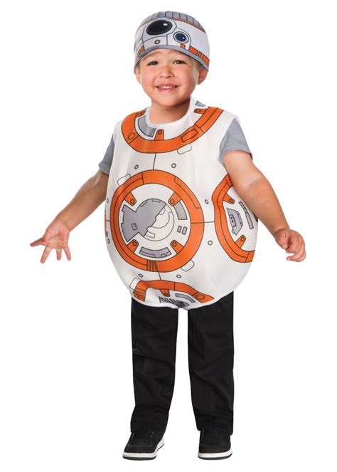Star Wars Bb8 Droid Boys Toddler Costume Movie Costumes