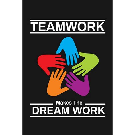 Teamwork Makes The Dream Work Team Appreciation Ts Paperback