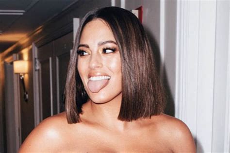 Ashley Graham Puts On Mega Busty Display As Leather Corset Buckles