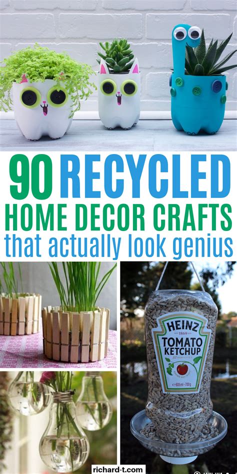 90 Recycled Projects Thatll Actually Transform Your Home Diy Crafts