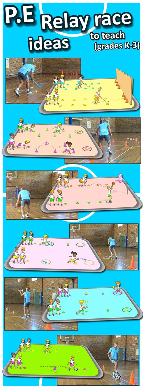 Try Some Awesome Pe Teaching Ideas With These Relay Race Activities