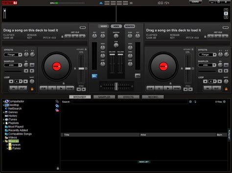 Download virtualdj 2020 for windows to mix digital music or video, replacing your turntables and cd players. Mesa de Mezclas VDJ.7 Para PC | www.SceneBeta.com