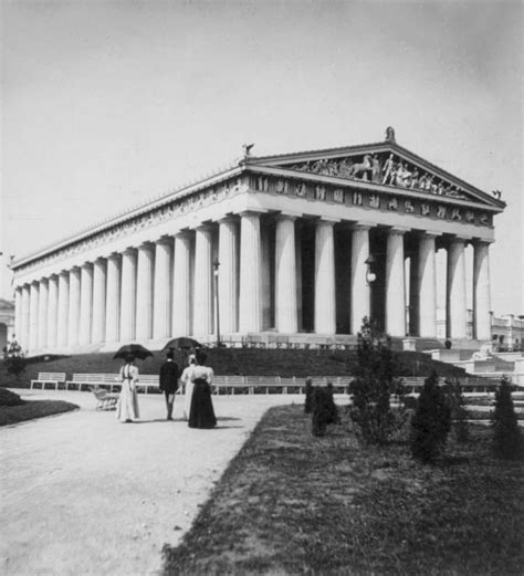 Tennessee Centennial In Nashville The Parthenon C 1897 Photograph