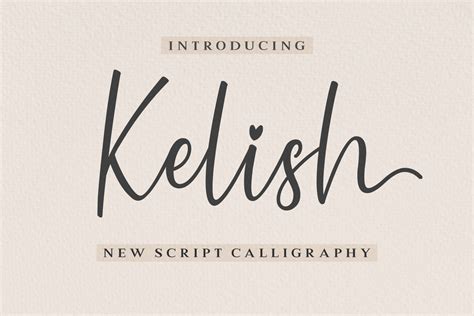 Kelish Font By Andrian Dehasta · Creative Fabrica
